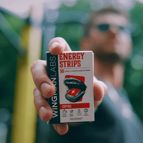 Energy Strips | Fast - Acting Caffeine + L - Theanine | Coffee Flavor - Wingman Labs - Wingman Labs